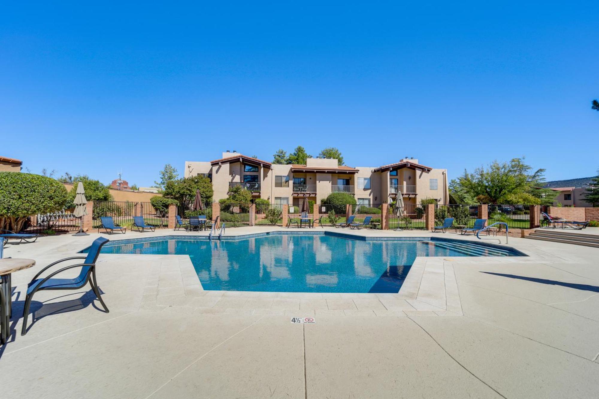 Sedona Condo Mtn Views, Balcony And Hot Tub Access المظهر الخارجي الصورة